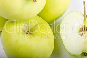 White clear apple