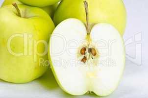 White clear apple