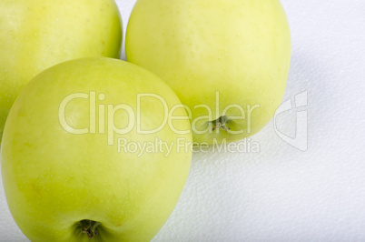 White clear apple