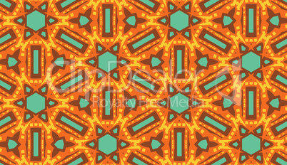 Seamless Kaleidoscope Pattern