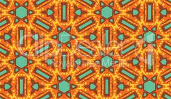 Seamless Kaleidoscope Pattern