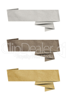 paper tag origami