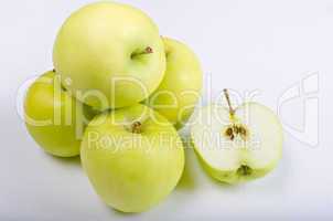 White clear apple