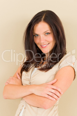 Business woman attractive casual portrait