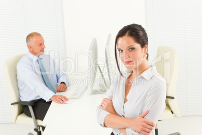 Professional businesswoman attractive in office