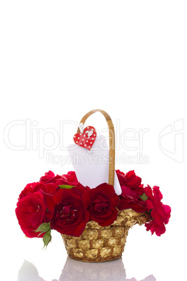 Basket of roses