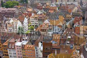 tiled building roofs