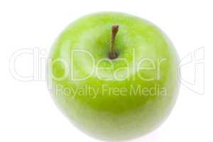 green apple isolated on white