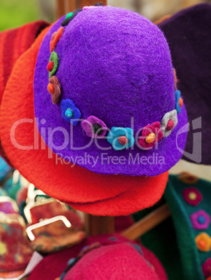 colorful hats