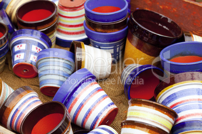 background ceramic cup