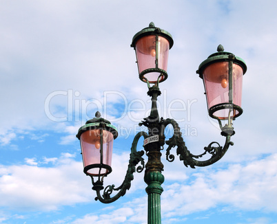 Venetian street lamp