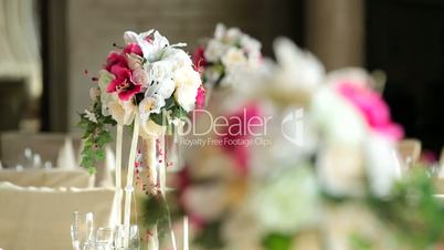 Beautiful flowers for a wedding