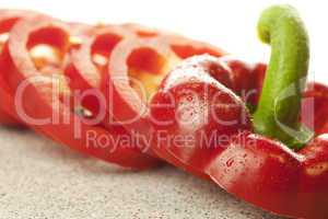 chopped red pepper