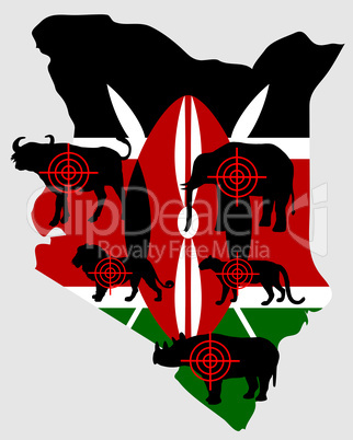 "Big Five" Kenia Fadenkreuz