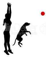 Hundetraining mit Ball