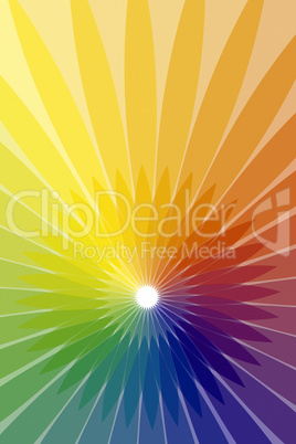 rainbow color background