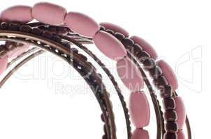 Bracelets close up