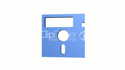 Rotation of Floppy disk.data,technology,storage,file,information,computer,equipment,