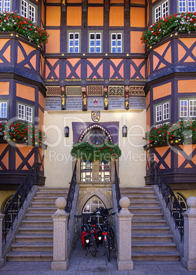 Rathaus Wernigerode, Harz, Deutschland