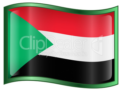 Sudan Flag Icon