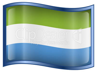 Sierra Leone Flag icon.