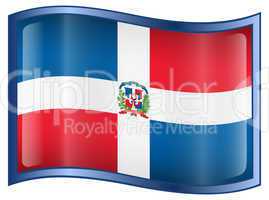 Dominican Republic Flag icon.