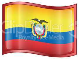 Ecuadorian Flag icon.
