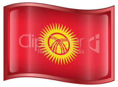 Kyrgyzstan Flag icon.