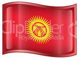 Kyrgyzstan Flag icon.