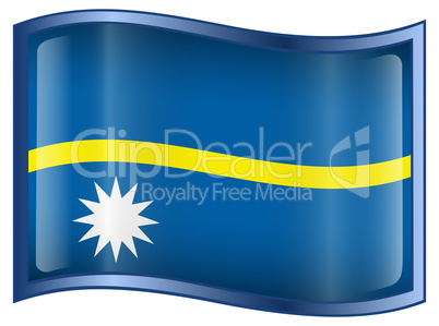 Nauru Flag icon.