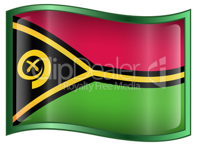 Vanuatu Flag icon.