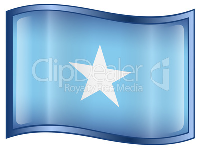 Somali flag icon.