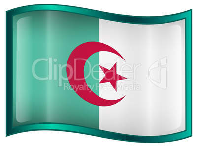Algeria flag icon.