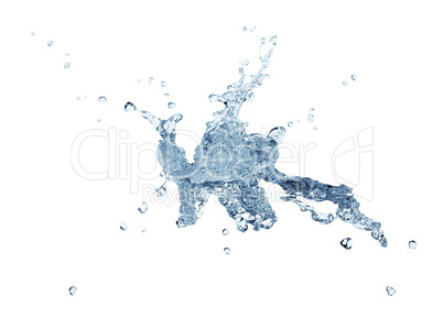 Watersplash Abstract