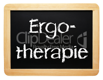Ergotherapie - Kreide Tafel