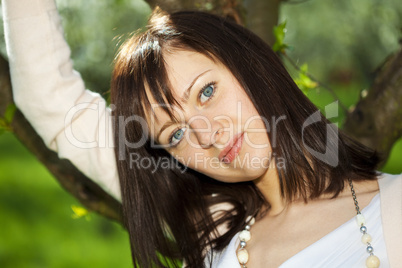 portrait of a young beautiful bride