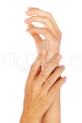 Beautiful female hands