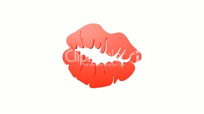 Rotation of 3D lip.mouth,beautiful,makeup,lipstick,beauty,model,sensuality,skin,female,