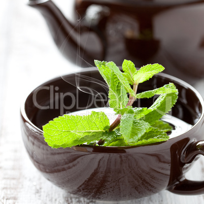 frischer Pfefferminztee / fresh peppermint tea