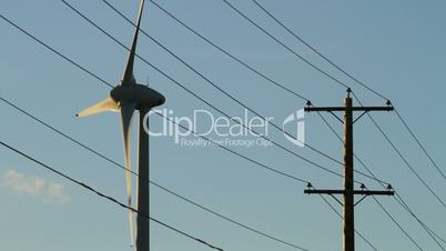 Wind Turbines and Powerline