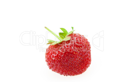 strawberry isolated on white