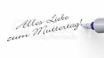 Stift Konzept - Alles Liebe zum Muttertag