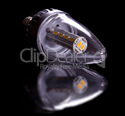 Modern LED candle bulb