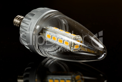 Modern LED candle bulb