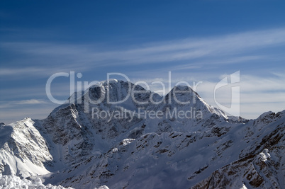 Caucasus Mountains. Donguzorun.