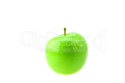 green apple isolated on white