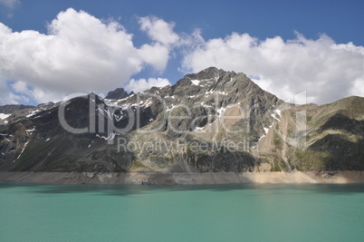 Speicher Finstertal mit Zwölferkogel