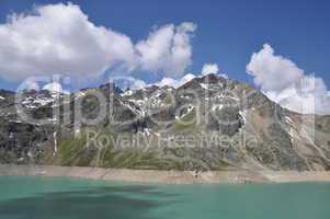 Speicher Finstertal mit Zwölferkogel