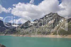 Speicher Finstertal mit Zwölferkogel