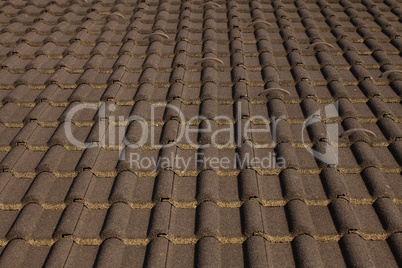 Background tile roof